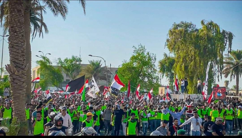 بتنظيم عالٍ و سلمية تامة