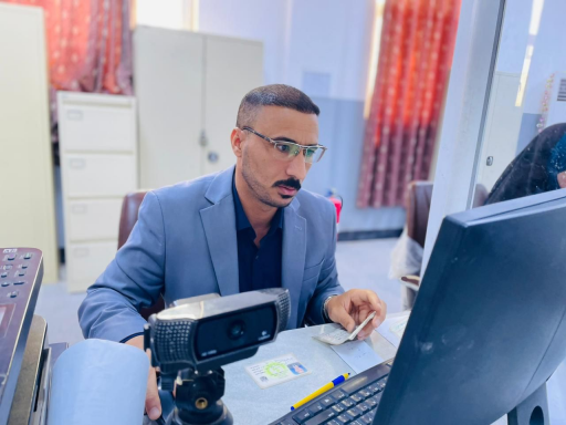 شكر وتقدير الى دائرة البطاقة الوطنية في قضاء الحر 