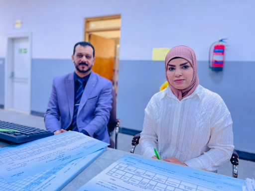 شكر وتقدير الى دائرة البطاقة الوطنية في قضاء الحر 