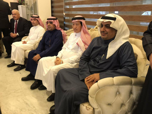 وصول وفد إعلامي سعودي رفيع المستوى الى بغداد بعد ا