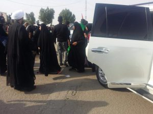 بالصور .. جكسارات موكب السيد الصدر يخصصها لنقل الز