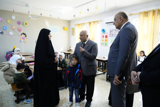 الخطابي : يأمر بدعم الأيتام لمدرستي الفرح النموذجي