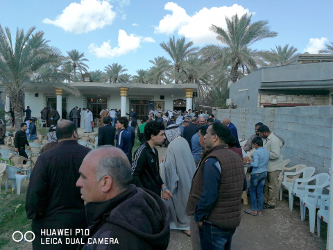الدكتور حسن المسعودي  يلتقي بمجموعة من شيوخ العشائ